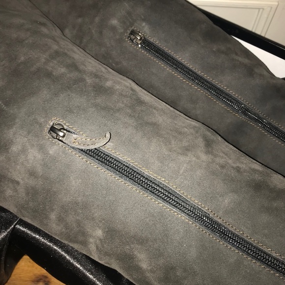 Sebastian Milano Over the Knee Suede Boots - Picture 12 of 14